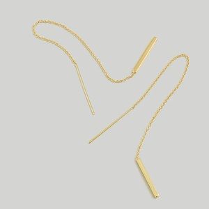 Madewell Threader Bar Earrings